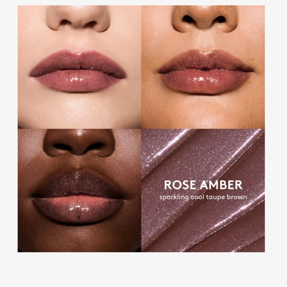 FENTY BEAUTY by Rihanna Rose Amber Gloss Bomb Universal Lip Luminizer - Picture 4 of 6